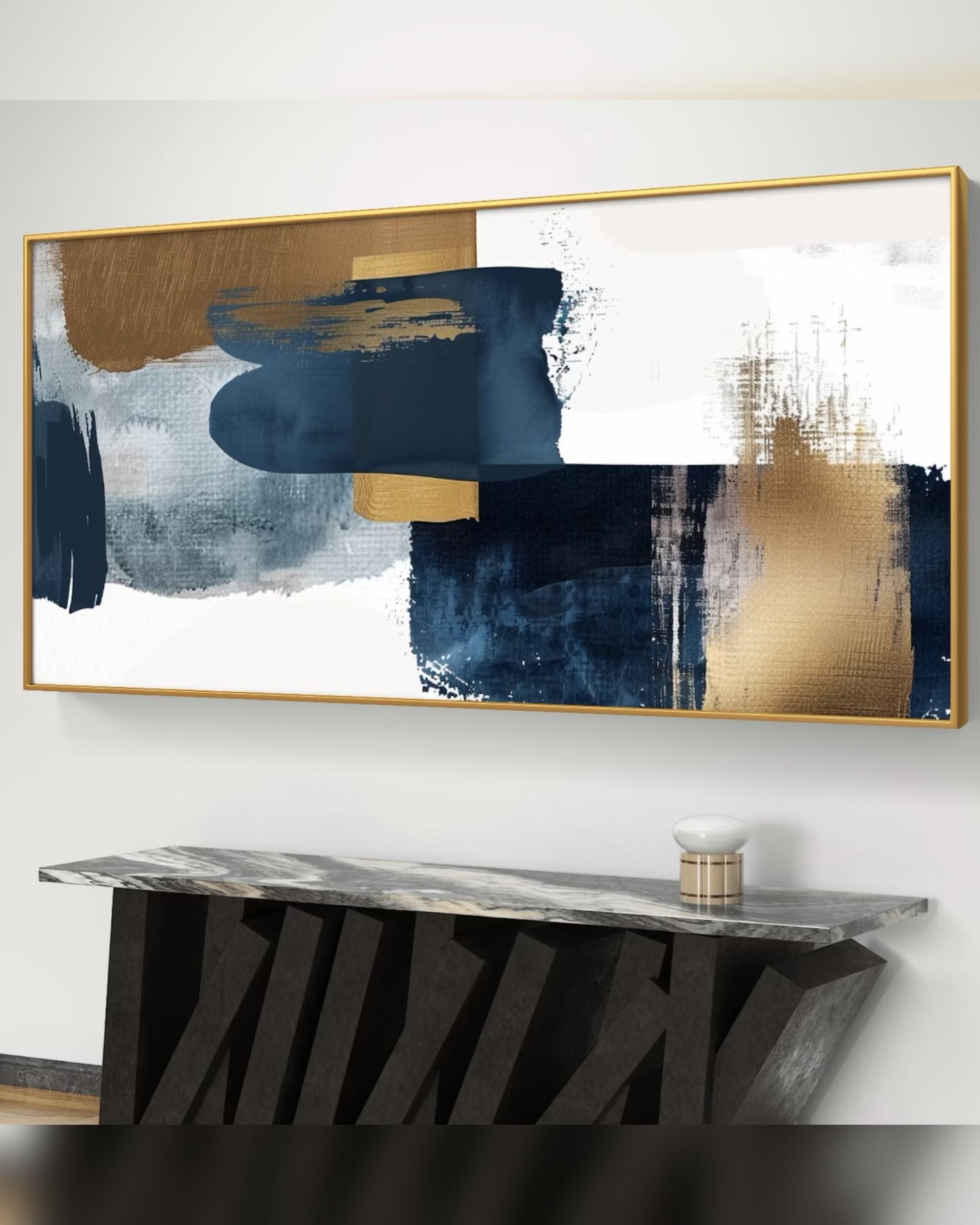 Mar Profundo — Lienzografía Canvas Premium