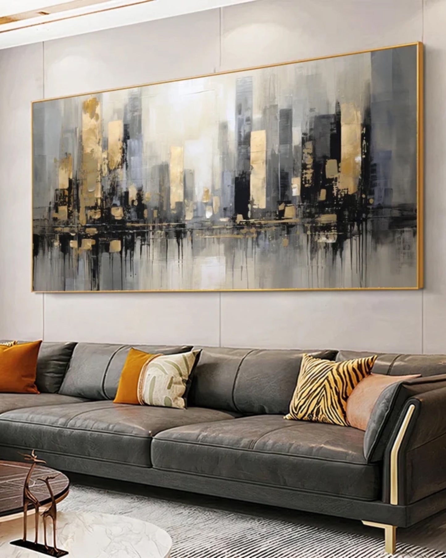 Ciudad de Oro — Lienzografía Canvas Premium
