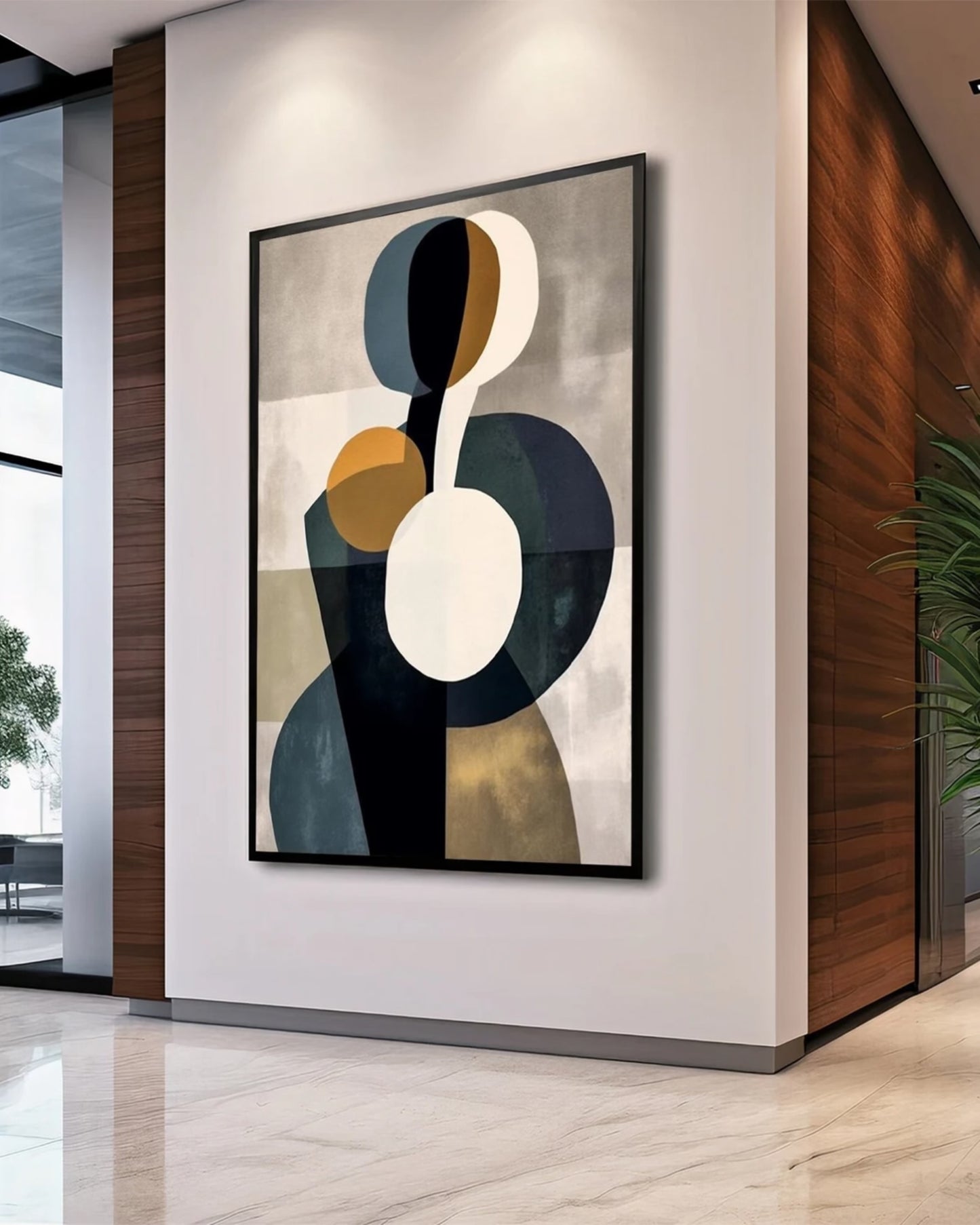 Figura Geométrica — Lienzografía Canvas Premium