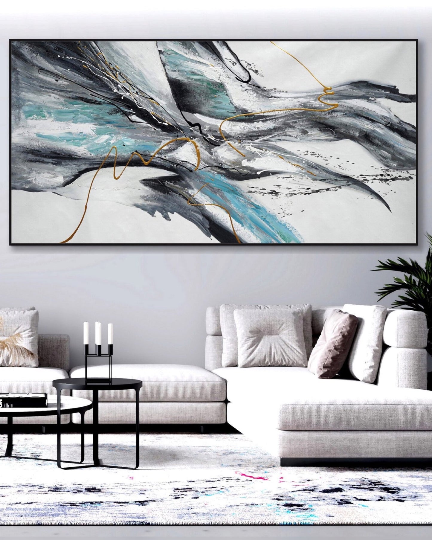 Viento del Norte — Pintura Original a Mano