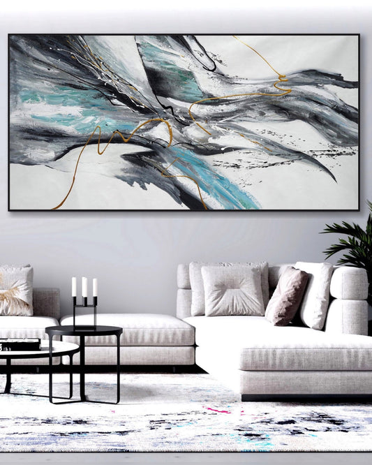 Viento del Norte — Pintura Original a Mano