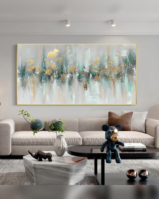 Bosque Dorado — Lienzografía Canvas Premium